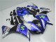 2012-2014 Blue White Black Yamaha YZF R1 Motorcycle Replacement Fairings Canada 2012-2014 Blue White Black Yamaha YZF R1 Motorcycle Replacement Fairings Canada