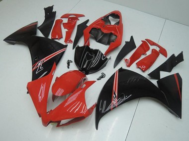 2012-2014 Red Black Yamaha YZF R1 Replacement Motorcycle Fairings Canada