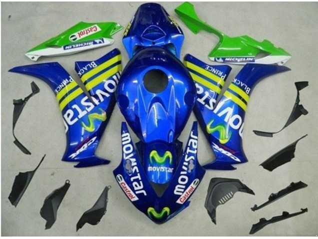 2012-2016 Movistars Honda CBR1000RR Motorcycle Replacement Fairings Canada 2012-2016 Movistars Honda CBR1000RR Motorcycle Replacement Fairings Canada