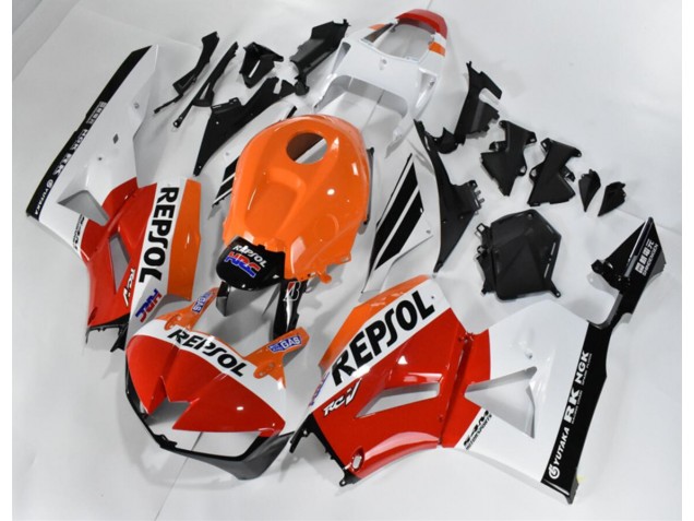 2013-2021 Red White Orange Repsol Honda CBR600RR Motorcycle Fairings Kit Canada 2013-2021 Red White Orange Repsol Honda CBR600RR Motorcycle Fairings Kit Canada