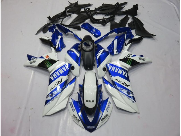 2015-2022 White Monster Yamaha YZF R3 Replacement Fairings Canada 2015-2022 White Monster Yamaha YZF R3 Replacement Fairings Canada