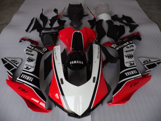 2015-2019 Red White Black Yamaha YZF R1 Motorcycle Replacement Fairings Canada 2015-2019 Red White Black Yamaha YZF R1 Motorcycle Replacement Fairings Canada
