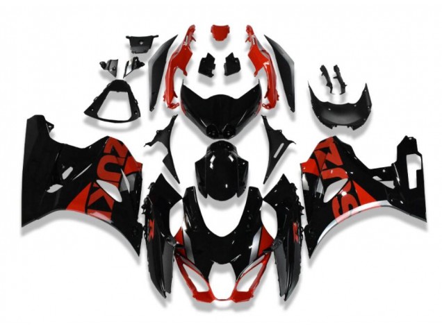 2017-2021 Black Red Suzuki GSXR 1000 Motorcycle Fairings Kit Canada 2017-2021 Black Red Suzuki GSXR 1000 Motorcycle Fairings Kit Canada
