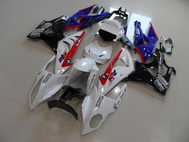 2009-2014 White Blue Red Becker Carbon BMW S1000RR Motorcylce Fairings Canada 2009-2014 White Blue Red Becker Carbon BMW S1000RR Motorcylce Fairings Canada