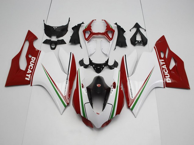 2011-2014 White Red Ducati 1199 Motor Bike Fairings Canada 2011-2014 White Red Ducati 1199 Motor Bike Fairings Canada