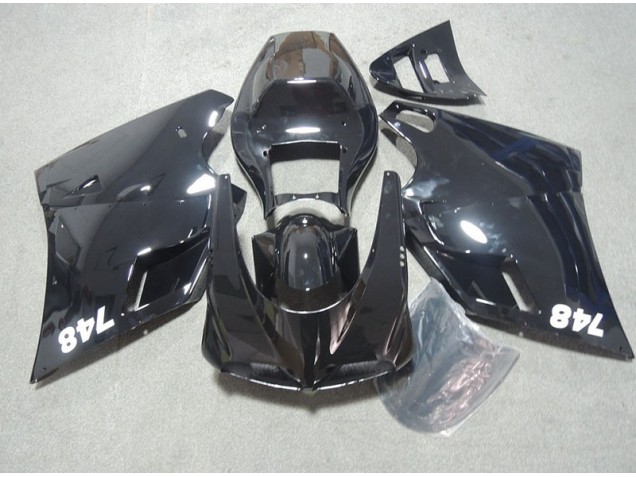 1993-2005 Black Ducati 748 Motorcycle Fairing Kit Canada 1993-2005 Black Ducati 748 Motorcycle Fairing Kit Canada