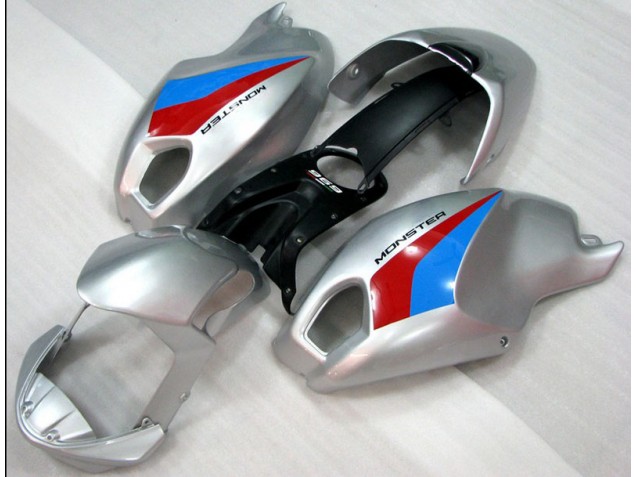 2008-2012 Silver Monster Ducati Monster 696 Replacement Fairings Canada 2008-2012 Silver Monster Ducati Monster 696 Replacement Fairings Canada