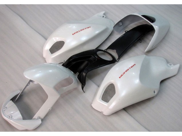 2008-2012 White Red Monster Ducati Monster 696 Motorbike Fairings Canada