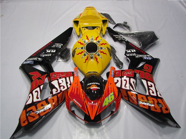2004-2005 Repsol 46 Honda CBR1000RR Motorcycle Replacement Fairings Canada 2004-2005 Repsol 46 Honda CBR1000RR Motorcycle Replacement Fairings Canada