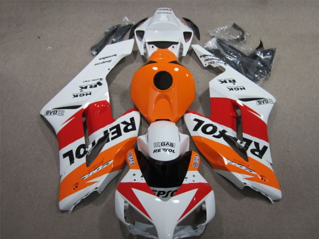2004-2005 White Orange Repsol Honda CBR1000RR Moto Fairings Canada 2004-2005 White Orange Repsol Honda CBR1000RR Moto Fairings Canada