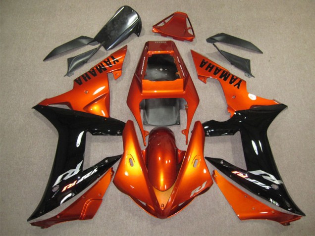 2004-2005 Orange Black Honda CBR1000RR Motor Fairings Canada
