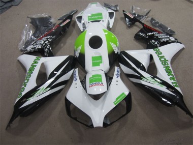 2006-2007 White Green Hannspree Honda CBR1000RR Motorcycle Fairing Canada