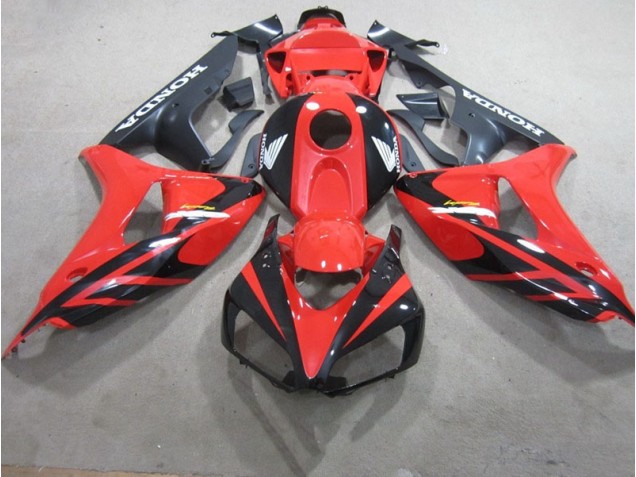 2006-2007 Red Black Fireblade Honda CBR1000RR Motorbike Fairing Canada 2006-2007 Red Black Fireblade Honda CBR1000RR Motorbike Fairing Canada