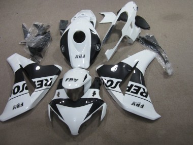 2008-2011 Black White Repsol Honda CBR1000RR Replacement Motorcycle Fairings Canada