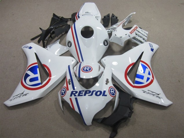 2008-2011 White Blue Repsol Honda CBR1000RR Motorcycle Bodywork Canada