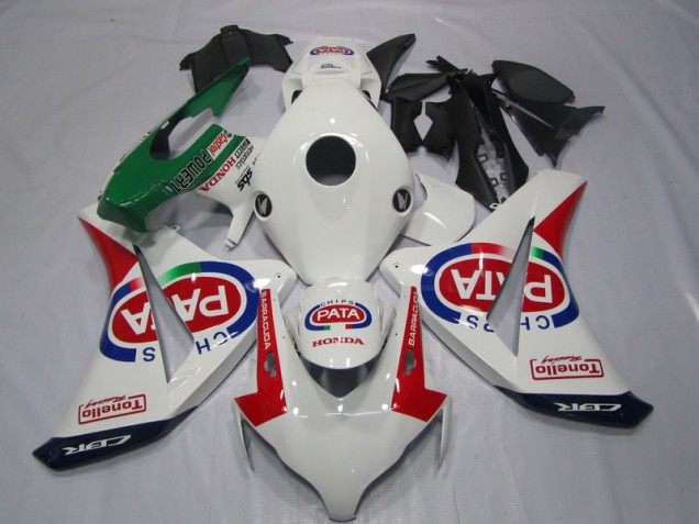 2008-2011 White Red PATA Honda CBR1000RR Motor Fairings Canada 2008-2011 White Red PATA Honda CBR1000RR Motor Fairings Canada