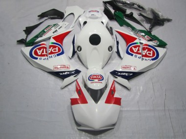 2012-2016 Red White PATA Honda CBR1000RR Motorcycle Fairings Kit Canada