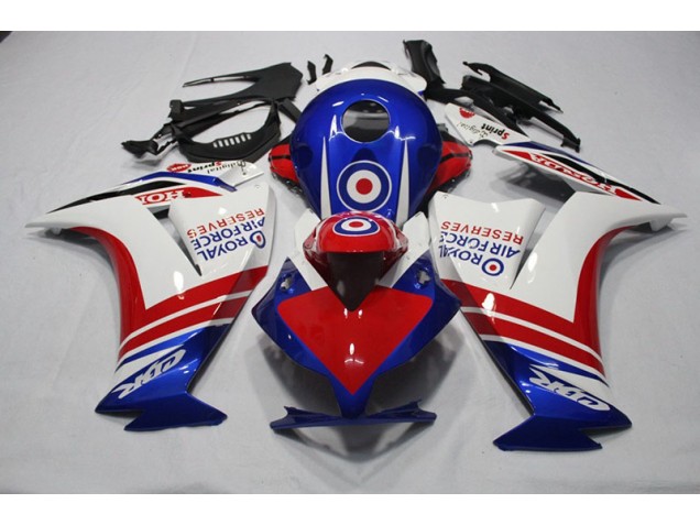 2012-2016 Blue Red Royal Air Force Reserves Honda CBR1000RR Motorcylce Fairings Canada 2012-2016 Blue Red Royal Air Force Reserves Honda CBR1000RR Motorcylce Fairings Canada