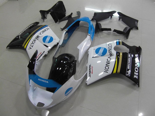 1996-2007 White Konica Minolta Honda CBR1100XX Blackbird Motorcycle Fairing Kit Canada 1996-2007 White Konica Minolta Honda CBR1100XX Blackbird Motorcycle Fairing Kit Canada