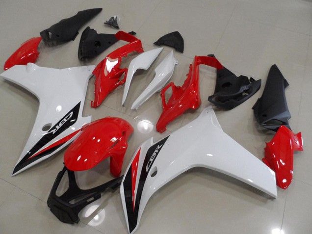 2011-2013 Red Black White Honda CBR600F Motorcyle Fairings Canada 2011-2013 Red Black White Honda CBR600F Motorcyle Fairings Canada