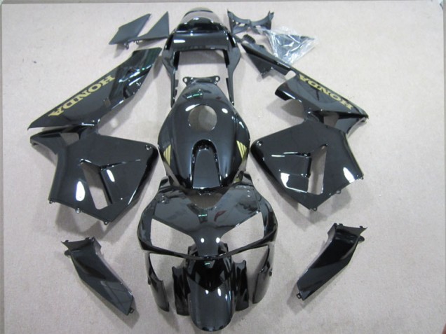 2003-2004 Black Gold Decal Honda CBR600RR Replacement Motorcycle Fairings Canada 2003-2004 Black Gold Decal Honda CBR600RR Replacement Motorcycle Fairings Canada