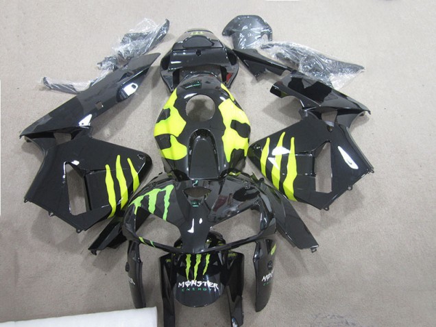 2005-2006 Black Green Monster Honda CBR600RR Motor Bike Fairings Canada 2005-2006 Black Green Monster Honda CBR600RR Motor Bike Fairings Canada