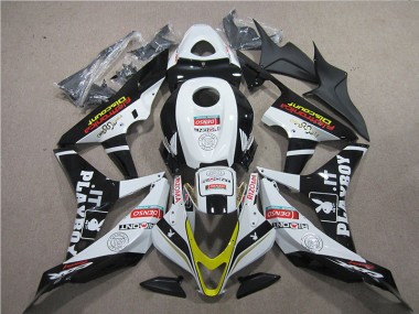 2007-2008 Black Red White DENSO Honda CBR600RR Replacement Motorcycle Fairings Canada
