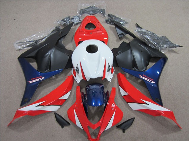 2009-2012 White Red Blue Honda CBR600RR Motorcycle Fairings Kits Canada