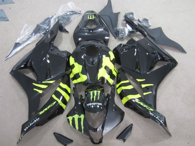 2009-2012 Black Green Monster Honda CBR600RR Motorcycle Fairing Canada 2009-2012 Black Green Monster Honda CBR600RR Motorcycle Fairing Canada