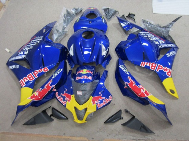 2009-2012 Blue Red Bull Honda CBR600RR Replacement Motorcycle Fairings Canada 2009-2012 Blue Red Bull Honda CBR600RR Replacement Motorcycle Fairings Canada