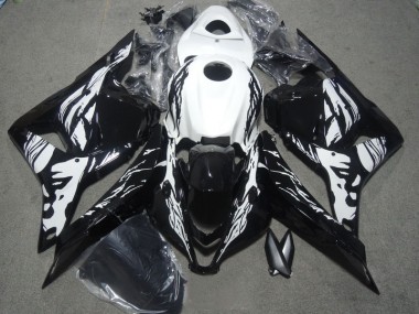 2009-2012 Black White Honda CBR600RR Motorbike Fairing Kits Canada