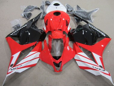 2009-2012 Red Black White Honda CBR600RR Motorcycle Fairings Kit Canada