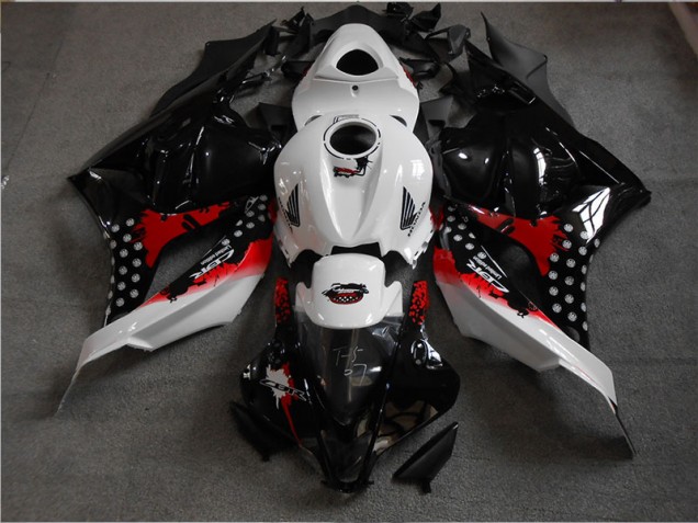 2009-2012 Black White Red Honda CBR600RR Motorbike Fairing Kits Canada 2009-2012 Black White Red Honda CBR600RR Motorbike Fairing Kits Canada