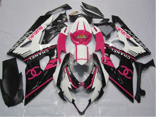 2005-2006 Pink Chanel Suzuki GSXR1000 Motorbike Fairing Canada 2005-2006 Pink Chanel Suzuki GSXR1000 Motorbike Fairing Canada