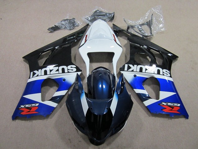 2003-2004 Blue White Decal Suzuki GSXR1000 Bike Fairings Canada 2003-2004 Blue White Decal Suzuki GSXR1000 Bike Fairings Canada
