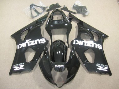 2003-2004 Black White Decal Suzuki GSXR1000 Motor Bike Fairings Canada