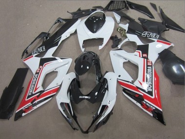 2005-2006 Black White Red Suzuki GSXR1000 Bike Fairings Canada