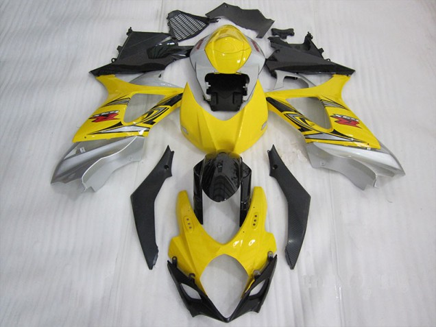 2007-2008 Yellow Black Suzuki GSXR1000 Motorbike Fairings Canada 2007-2008 Yellow Black Suzuki GSXR1000 Motorbike Fairings Canada
