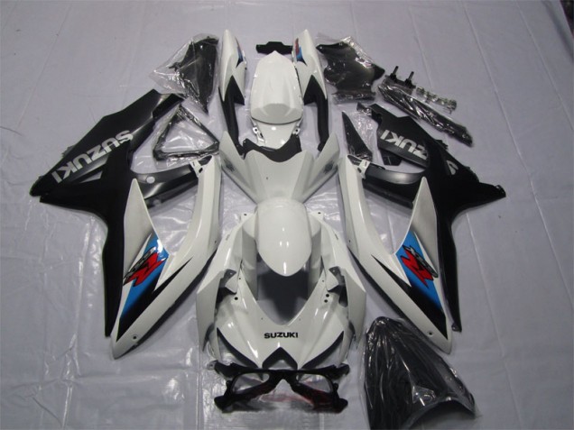 2007-2008 White Black Suzuki GSXR1000 Motor Bike Fairings Canada 2007-2008 White Black Suzuki GSXR1000 Motor Bike Fairings Canada