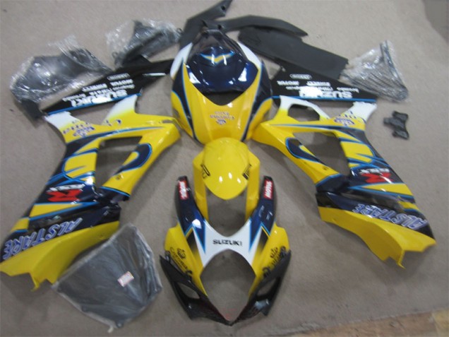 2007-2008 Yellow Blue Suzuki GSXR1000 Replacement Fairings Canada 2007-2008 Yellow Blue Suzuki GSXR1000 Replacement Fairings Canada