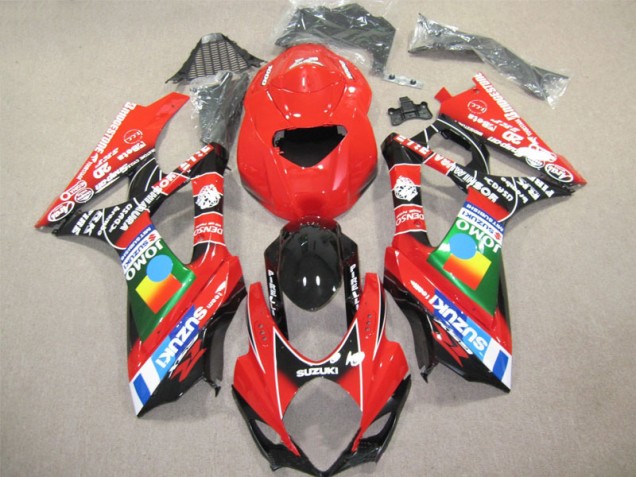 2007-2008 Red Black Suzuki GSXR1000 Motor Fairings Canada 2007-2008 Red Black Suzuki GSXR1000 Motor Fairings Canada