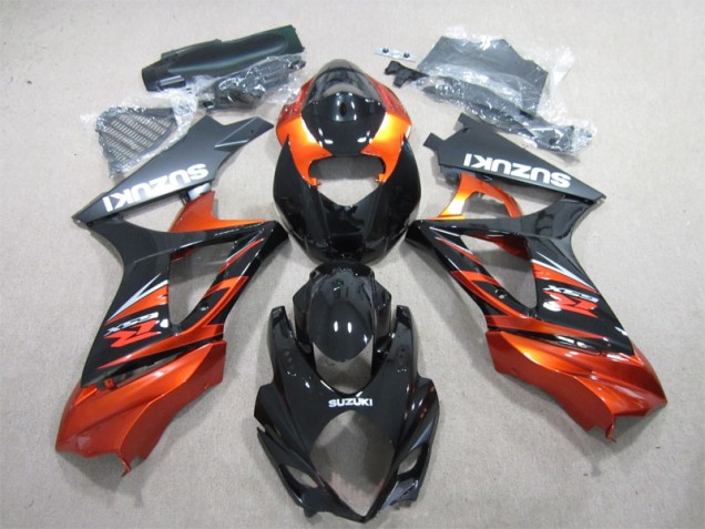 2007-2008 Black Orange Suzuki GSXR1000 Motorbike Fairing Canada 2007-2008 Black Orange Suzuki GSXR1000 Motorbike Fairing Canada