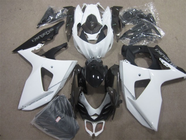 2009-2016 White Black Suzuki GSXR1000 Motorcycle Fairing Canada 2009-2016 White Black Suzuki GSXR1000 Motorcycle Fairing Canada