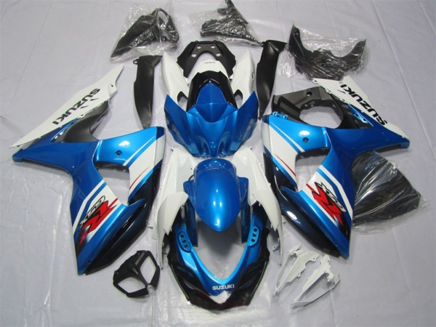 2009-2016 Blue White Suzuki GSXR1000 Replacement Motorcycle Fairings Canada 2009-2016 Blue White Suzuki GSXR1000 Replacement Motorcycle Fairings Canada