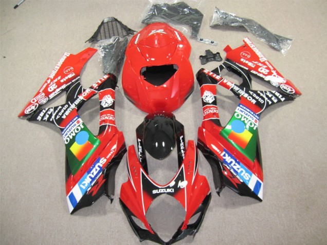 2004-2005 Red Black Suzuki GSXR600 Motorcycle Fairing Kit Canada 2004-2005 Red Black Suzuki GSXR600 Motorcycle Fairing Kit Canada