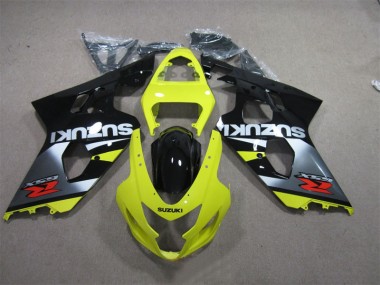 2004-2005 Yellow Black Suzuki GSXR600 Motorcycle Bodywork Canada