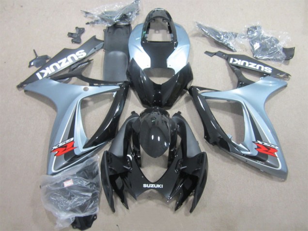2006-2007 Black Grey Suzuki GSXR600 Motor Fairings Canada 2006-2007 Black Grey Suzuki GSXR600 Motor Fairings Canada