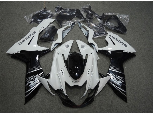 2011-2021 White Black Suzuki GSXR600 Motorcycle Replacement Fairings Canada 2011-2021 White Black Suzuki GSXR600 Motorcycle Replacement Fairings Canada