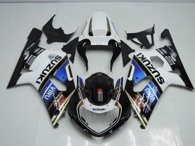 2001-2003 Black White Blue Viru Suzuki GSXR750 Bike Fairings Canada