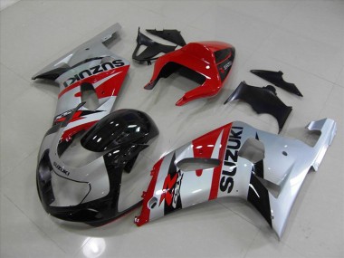 2001-2003 Black Red Suzuki GSXR750 Moto Fairings Canada